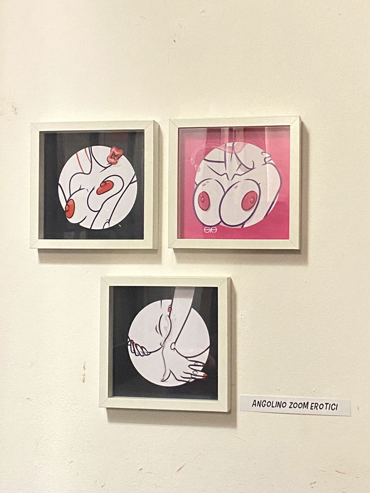 Mostra personale atta a rivivere la lunga produzione della disegnatrice milanese presso il Rob de Matt di Milano, bistrot ed hub di inclusione sociale che da sempre sostiene l’arte senza censure.