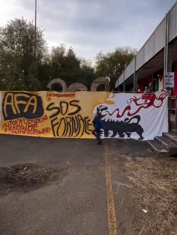 Gretaeta ha avuto l’onore di partecipare alla quinta edizione di AFA organizzata come evento benefit in sostegno di Sos Fornace, posta sotto sgombero su richiesta dell’Eni.