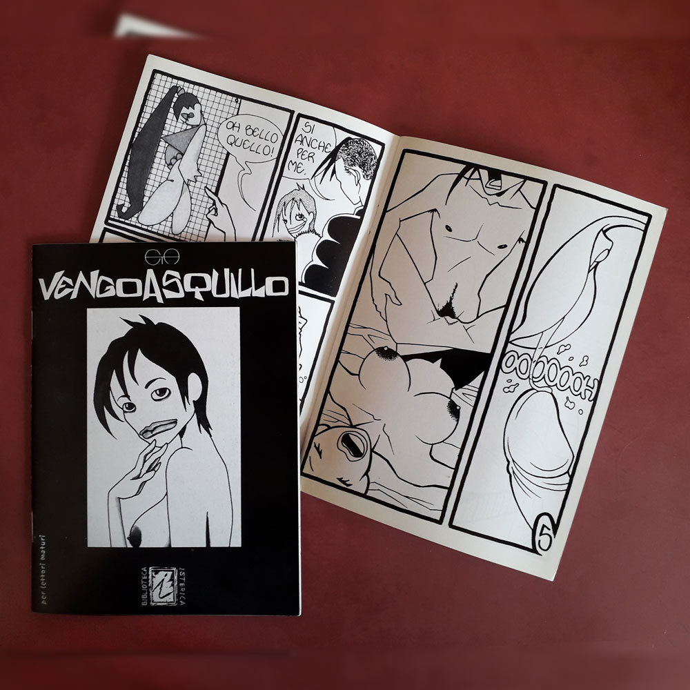 Fanzine a fumetti di Gretaeta "Vengo a Squillo"