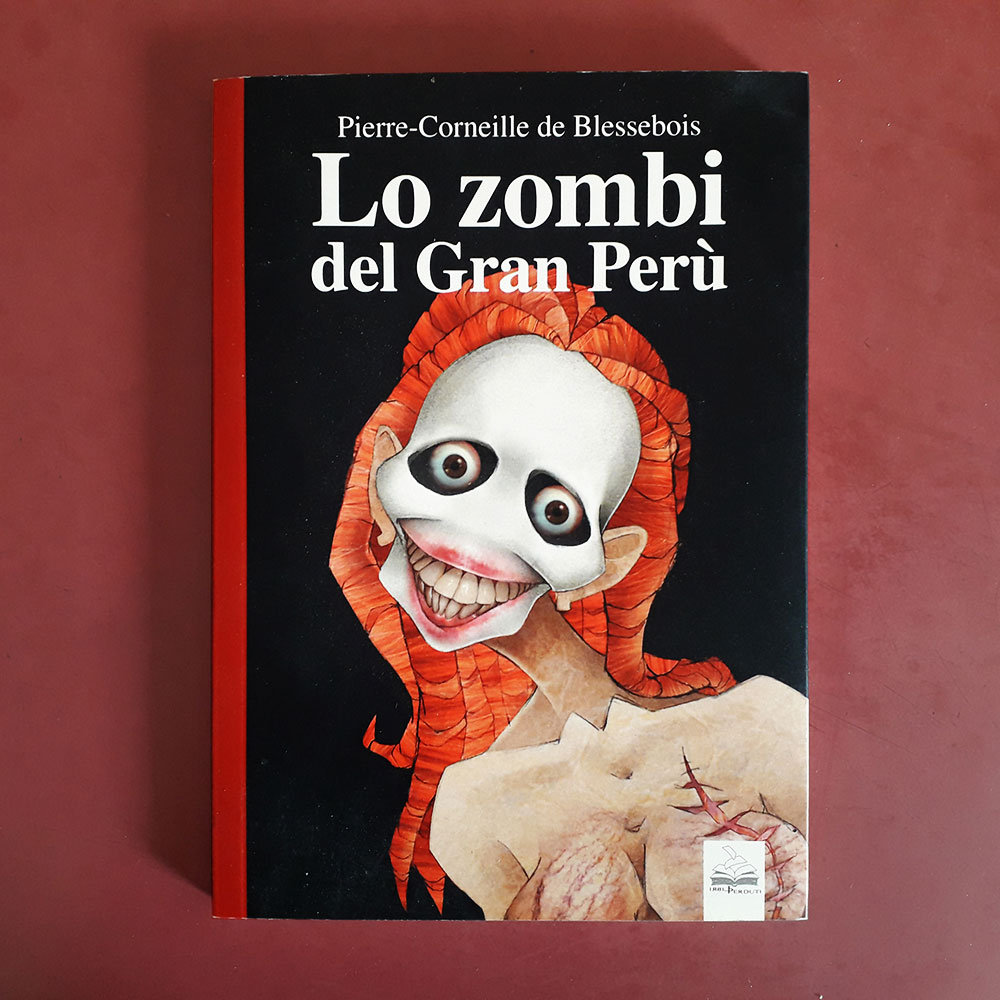 L’illustrazione ‘Sgretola’ viene scelta come copertina per il libro ‘Lo zombi del Gran Perù’.