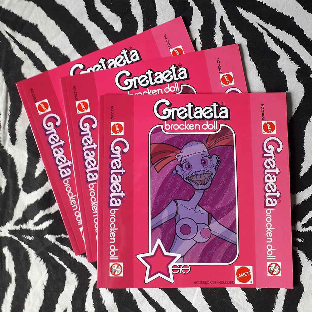 Album illustrato di Gretaeta "Brocken Doll"