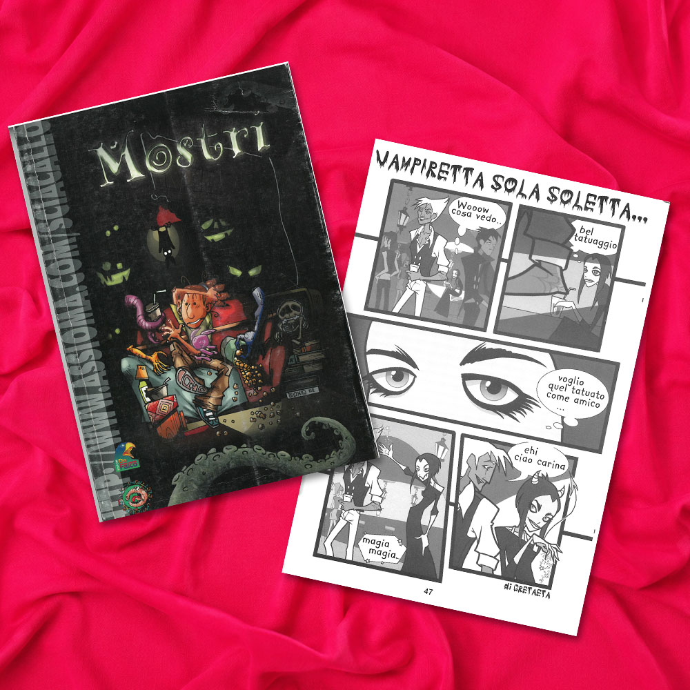 Fumetto autoconclusivo ‘Vampiretta Sola Soletta’ by Gretaeta